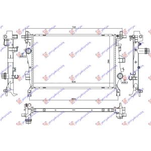 HLADNJAK 2.0 MJTD DIZEL MANUAL/AUTOMATIK FIAT 500 X (2015-2019) (OEM: 51965905)