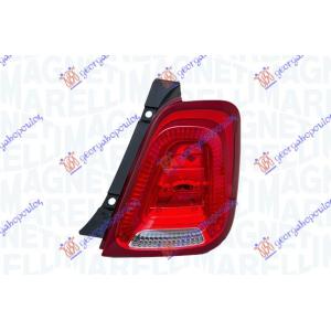 STOP LAMPA (MARELLI) Desna str. FIAT 500 (2015-) (OEM: 52007422, 52007424)