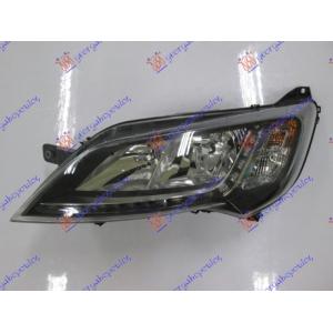 FAR ELEKTRICNI CRNI SA LED DNEVNIM SVETLOM (TURSKA) Leva str. FIAT DUCATO (2014-2020) (OEM: 46862295, 1612041480, 712501311129)