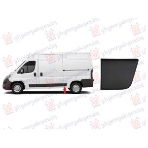 LAJSNA ZADNJEG BLATOBRANA CRNA (PREDNJI DEO) (SREDNJA SASIJA) Leva str. FIAT DUCATO (2020-) (OEM: 735684288)