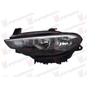 FAR ELEKTRICNI CRNI (H3/H15) (TYC) Leva str. FIAT TIPO (2021-) (OEM: 52214462)