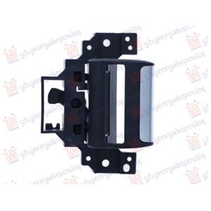 KVAKA PREDNJIH/ZADNJIH UNUTRASNJA CRNA/SREBRNA Leva str. FORD RANGER 22- (TRB) (OEM: 2567444, N1WB-E2260-1BC, N1WBE22601BC)