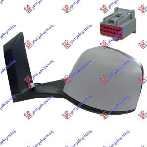 RETROVIZOR ELEKTRICNI SA GREJACEM PM (ELEKTRO-SKLOPIV) (7 PIN) (KONVEKSNO STAKLO) Leva str. FORD TRANSIT/TOURNEO CONNECT (2019-2022) (OEM: 2289914)