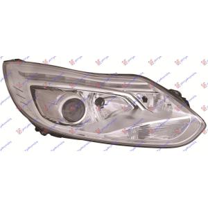 FAR XENON SA LED DNEVNIM SVETLOM (DEPO) Desna str. FORD FOCUS (2011-2014) (OEM: 1735200, 1751050)