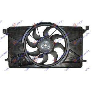 VENTILATOR 1.6 BENZIN (390mm) (2PIN) FORD FOCUS C-MAX (2010-2014) (OEM: 1690949, 1740023, 8V61-8C607FC)