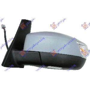 RETROVIZOR ELEKTRICNI PREKLOPNI PRAJMER MIGAVAC SVETLO MRTAV UGAO 10P Leva str. FORD FOCUS C-MAX (2010-2014) (OEM: 1719492, AM51-17683-KE, AM5117683KE)