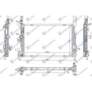 HLADNJAK MOTORA 1.5 TDCi DIZEL (AUTO) (546x351x26) (NRF) FORD C-MAX II 2014-2019 (DXA/CB7/DXA/CEU) (OEM: 1889730, F1F18005HB)