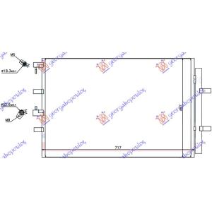 HLADNJAK KLIME 2.2 TDCi (71.7x46.7) FORD TRANSIT (2013-2019) (OEM: 1778169)