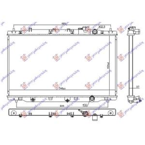 HLADNJAK 1.6 i-DTEC DIZEL (424x748x27) (KOYO) HONDA CR-V (2013-2015) (OEM: 19010RSXG01)