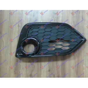 PVC MASKA PREDNJEG BRANIKA SA OTVOROM ZA MAGLENKE Desna str. HONDA CIVIC H/B (2016-2022) (OEM: 71103-TGG-A20, 71103TGGA20)