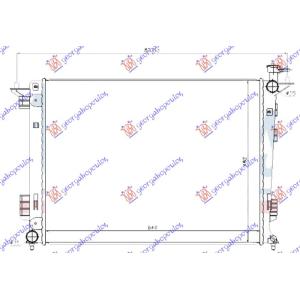 HLADNJAK MOTORA 2.0-2.4 BENZIN MANUAL (64x48) KOREJA HYUNDAI iX35/TUCSON (2010-2015) (OEM: 253102S500)