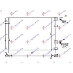 HLADNJAK 1.1-1.4 CRD I DIZ(500x360x12) HYUNDAI i20 (2012-2014) (OEM: 976061R300)