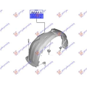 POTKRILO PLASTICNO Desna str. HYUNDAI i20 (2020-2024) (OEM: 86812-Q0200, 86812Q0200)