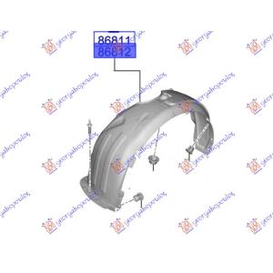 POTKRILO PLASTICNO Leva str. HYUNDAI i20 (2020-2024) (OEM: 86811Q0200)