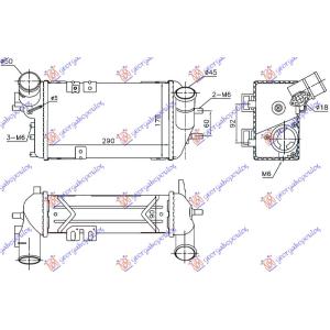 HLAD. INTERC. 1.6 T-GDI BEN (290x178x90) HYUNDAI i30 5D (2012-2014) (OEM: 282712B710, 282712B760)