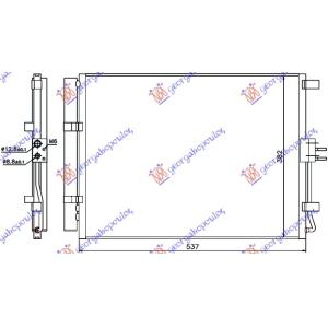 HLADNJAK KLIME 1.4-1.6 DIZEL (500x385x12) HYUNDAI i30 5D (2012-2014) (OEM: 97606-?5801, 97606-A5800, 976065801)