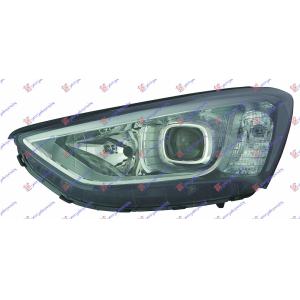 FAR ELEKTRICNI SA LED DNEVNIM SVETLOM (DEPO) Leva str. HYUNDAI SANTA FE (2012-2016) (OEM: 92101-2W110, 921012W110)