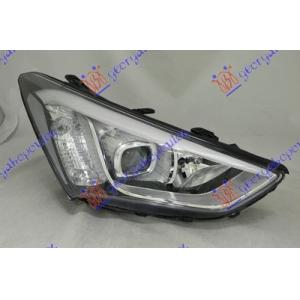 FAR XENON SA LED DNEVNIM SVETLOM (TYC) Desna str. HYUNDAI SANTA FE (2012-2016) (OEM: 92102-2W200, 92102-2W205, 921022W200)