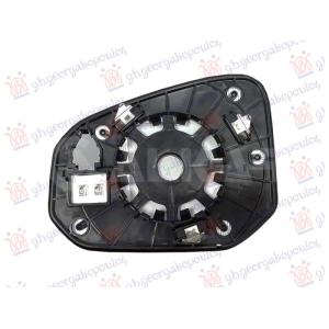 STAKLO RETROVIZORA SA GREJACEM (2 PIN) (KONVEKSNO) Desna str. HYUNDAI SANTA FE (2024-) (OEM: 87621P6010)