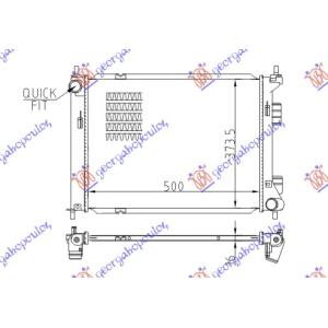 HLADNJAK MOTORA BENZIN.+/-A/C M/T (50x37.3) HYUNDAI iX20 (2011-) (OEM: 253101P000)