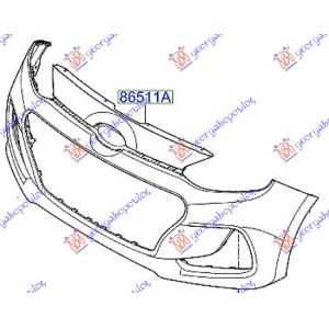 PREDNJI BRANIK PM (O) HYUNDAI i10 (2013-2016) (OEM: 86511-B9000, 86511B9000)