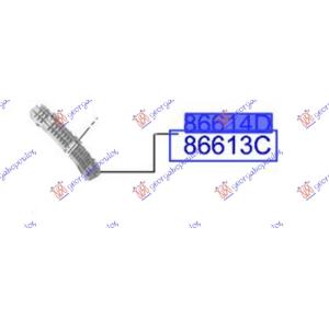NOSAC ZADNJEG BRANIKA BOCNI (O) Desna str. HYUNDAI i10 III (2023-) (OEM: 86652-K7000, 86652K7000)
