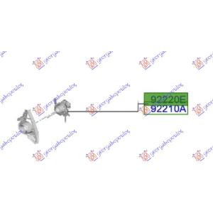MAGLENKA (O) Leva str. HYUNDAI i10 III (2023-) (OEM: 92201-K7000, 92201K7000)
