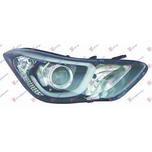 FAR ELEKTRICNI (HB3/H7) SA LED DNEVNIM SVETLOM (DEPO) Desna str. HYUNDAI ELANTRA (2013-2015) (OEM: 92102-3X420, 921023X420)