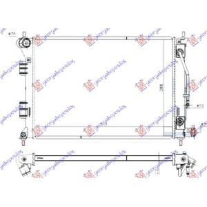 HLADNJAK MOTORA 1.6-1.8-2.0 BENZIN AUTOMATIK 55x39 HYUNDAI ELANTRA (2013-2015) (OEM: 253103X101, 253103X151)