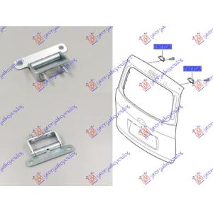 SARKA GEPEK VRATA (L=D) HYUNDAI H1 STAREX (2007-2018) (OEM: 79710-4D000, 797104D000)