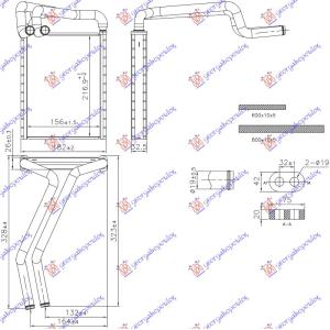 GREJAC KABINE (+/-AC) (156x217) HYUNDAI TUCSON (2015-2018) (OEM: 97138D7000)