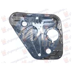 PODIZAC ZADNJEG PROZORA ELEKTRICNI (BEZ MOTORA) (SA NOSACEM) Desna str. HYUNDAI TUCSON II (TL) (2015-2018) (OEM: 83481D3000, 83481D7000)