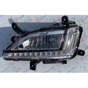 MAGLENKA SA LED DNEVNIM SVETLOM Leva str. HYUNDAI TUCSON (2018-2020) (OEM: 92201-D7600, 92201D7600)