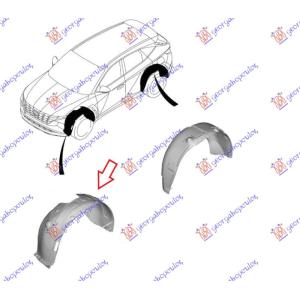 POTKRILO Leva str. HYUNDAI TUCSON (2020-) (OEM: 86811-N7000, 86811-N7000-PFM, 86811-N9000)