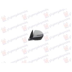 RETROVIZOR ELEKTRICNI SA GREJACEM PM (MIGAVAC) (6 PIN) (KONVEKSNO STAKLO) Desna str. HYUNDAI TUCSON III 2020-2024 (NX4E/NX4A) (OEM: 87620-N7130, 87620N7130)