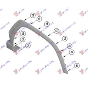 RUB PLASTICNI PREDNJEG BLATOBRANA (O) Desna str. HYUNDAI TUCSON III (NX4) (2024-) (OEM: 87712-N7000, 87712N7000)