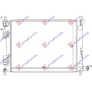 HLADNJAK MOTORA BENZIN (50x38.5x12) HYUNDAI ACCENT (EXPORT TYPE) (2014-2018) (OEM: 25310-1R000, 253101R000)