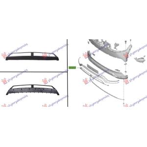 LAJSNA PREDNJEG BRANIKA DONJA CRNA HYUNDAI IONIQ 5 (2021-) (OEM: 86577-GI000, 86577GI000)