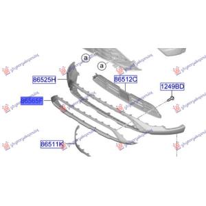 LAJSNA PREDNJEG BRANIKA DONJA (OVKIR MASKE) (O) HYUNDAI BAYON (2021-2024) (OEM: 86577-Q0AA0, 86577Q0AA0, 86577Q0AA1)