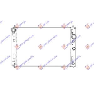 HLADNJAK MOTORA 2.0 T BENZIN (615x440) INFINITI Q50 (2014-) (OEM: 214604GD0A, 214604GD5A)