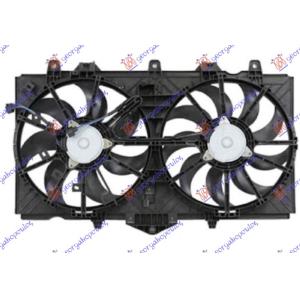 VENTILATOR KOMPLET DUPLI 3.5 HIB 3.7 BENZIN (340)2+2P INFINITI Q50 (2014-) (OEM: 214814GA0A, 214834GA0A, 214864GA0A)