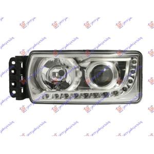 FAR ELEKTRICNI SA LED DNEVNIM SVETLOM 13- (DEPO) Leva str. IVECO STRALIS (2003-) (OEM: 5801745449)