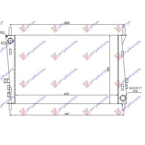 HLADNJAK SVIMODELI BENZIN/DIZEL (620x415x34) JAGUAR X-TYPE (2001-2009) (OEM: C2S042756, C2S31599, C2S42756)