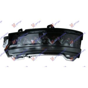 MIGAVAC U RETROVIZORU LED Leva str. JAGUAR F-PACE (2015-) (OEM: LR048352)