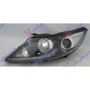 FAR ELEKTRICNI SA LED DNEVNIM SVETLOM (TYC) Desna str. KIA SPORTAGE (2010-2014) (OEM: 92102-3W121, 921023W121)