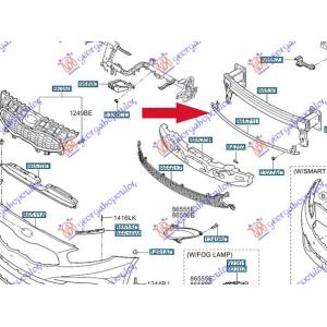 OJACANJE PREDNJEG BRANIKA DONJE (O) KIA PROCEED 3D (2013-2015) (OEM: 86571-A2300, 86571A2300)