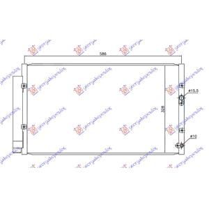 HLADNJAK 2.0i MANUAL BENZIN (565x325x16) SUBARU BRZ (ZN6/ZC6) (2012-) (OEM: 73210-CA000, 73210CA000, SU003-02116)