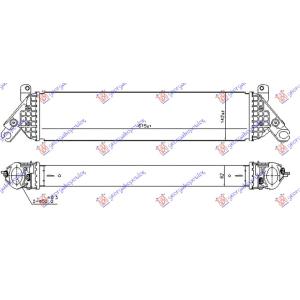 HLADNJAK INTERCOOLERA 2.2 CDVi DIZEL (615x145x62) MAZDA 6 (2013-2016) (OEM: SH0113565B, SH0113565C)