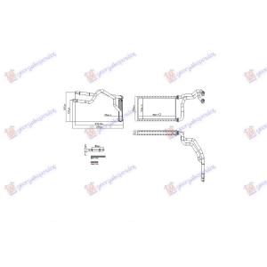 GREJAC KABINE (162x261x33) MAZDA 6 (2013-2016) (OEM: BJS761A10A, GHP961A10)