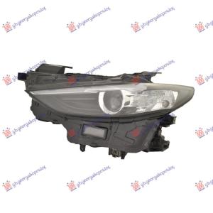 FAR ELEKTRICNI LED (DEPO) Leva str. MAZDA 3 SDN (2019-) (OEM: BCNM-51-040F, BCNM-51-040H, BCNM51040D)